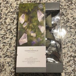 Threshold LED string lights flower design